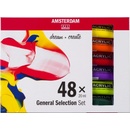 Amsterdam General Selection sada akrylových farieb 20 ml 24 ks