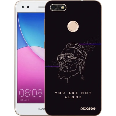 Púzdro Picasee silikónové Huawei P9 Lite Mini - You are not alone čiré