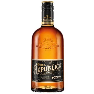 Božkov Republica Exclusive 38% 0,7L (čistá fľaša)