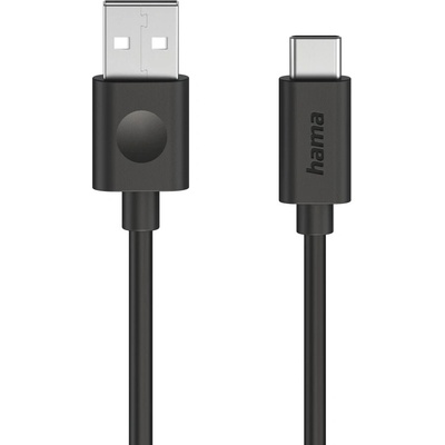 Hama 00086447 Nabíjací USB-A - USB-C 60 W 1,2m černý