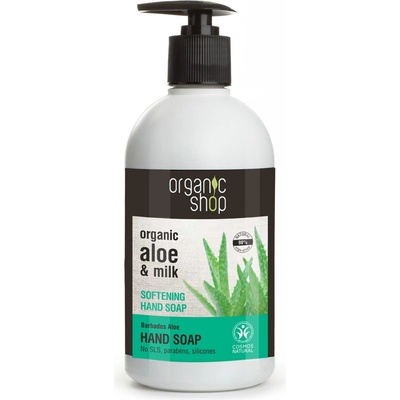 Organic Shop tekuté mýdlo na ruce Aloe Barbadensis 500 ml