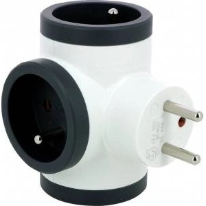 Legrand HELMO Detector 3x2P+white/graphite 049435
