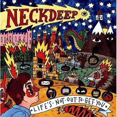 Neck Deep - Life's Not Out To Get You (Blood Red Coloured) (LP) (790692698615)