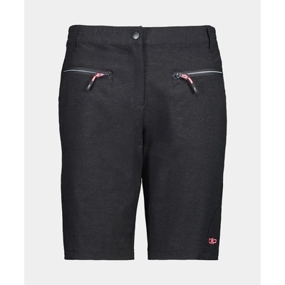 CMP Campagnolo dámské kraťasy WOMAN BERMUDA antracitové
