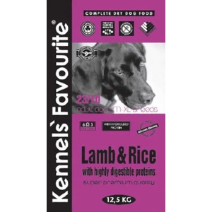 Kennels' Favourite Lamb & Rice 4 kg
