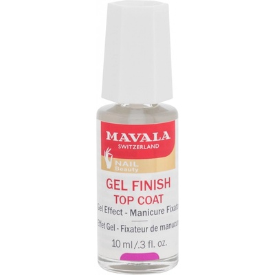 Mavala Nail Beauty Gel Finish Top Coat Lak na nechty 10 ml