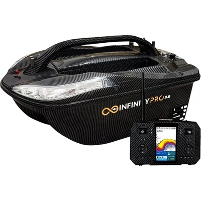 INFINITYBOAT - Zavážacia loďka PRO 3.0 50Ah Limitovaná carbonová edícia