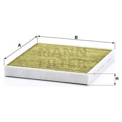 MANN FILTER Kabinový filtr FP 26 009 – Zbozi.Blesk.cz