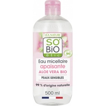 Léa Nature So Bio étic upokojujúca micelárna voda s aloe vera a ružou 500 ml