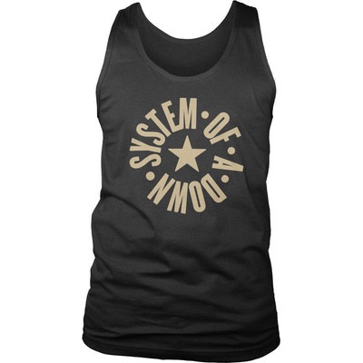 System of a Down Circle Star Logo Black 2XL Риза (<![CDATA[WMX-7-SOAD007-BK-XXL]]>)