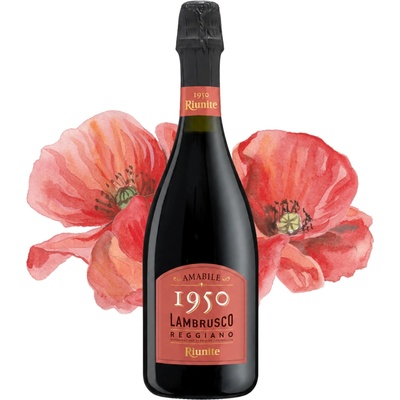 Riunite Reggiano Lambrusco 6 x 0,75 l (Kartón)
