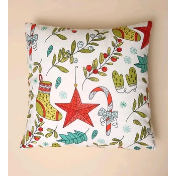 Image 1 of Декоративна възглавница/калъфка Коледа 10