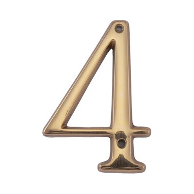 MP MPK - DOMOVÁ ČÍSLICA "4" - 120 mm Výška: 120 mm
