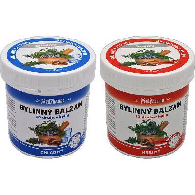 MedPharma bylinný balzam hrejivý extrak z 33 druhov bylín 250 ml