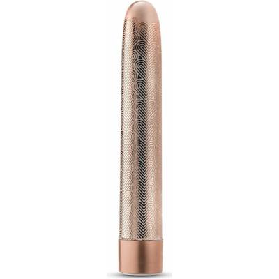 Blush The Collection Lattice 7 Inch Rechargeable Vibe Rose Gold