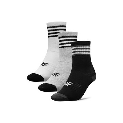 4F Комплект 3 чифта дълги чорапи детски 4fjwaw23usocm234 Цветен (4fjwaw23usocm234)