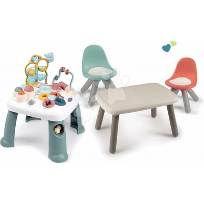 Smoby Activity Table Little a stůl KidTable s 2 židlemi s anti UV filtrem