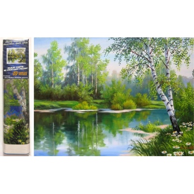 Norimpex - Puzzle Diamant painting: Spring landscape 30x40cm - 1 - 39 piese
