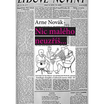 Nic malého neuzříš- Novák Arne
