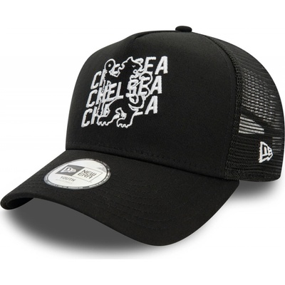 New Era 9FORTY AFRAME WORDMARK OVERLAY TRUCKER CHELSEA FC K čierna 60564713