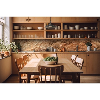 DIMEX ART s. r. o Фототапет за кухня - мрамор 420 x 60 см