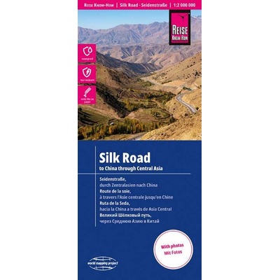 mapa Silk Road 1:2 mil.