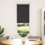 vidaXL Ролетна щора Blackout Black 45x130 cm Ширина на плата 40, 7 cm (4010831)