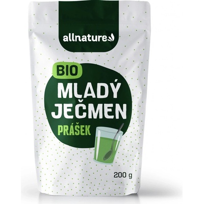 Allnature Mladý ječmen prášek BIO 200 g