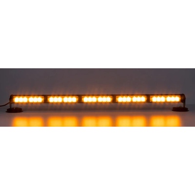 LED světelná alej, 30x 1W LED, oranžová 800mm, ECE R10, KF755-5