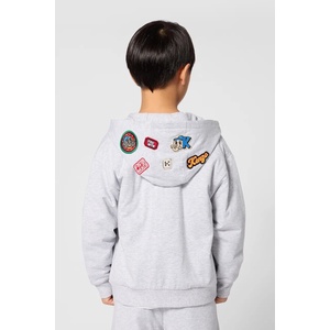 KENZO суичър с цип и качулка за деца от памук (K61927.114.150)