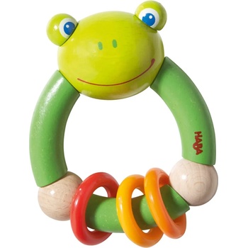 HABA Дървена бебешка играчка Haba, Жаба (5189)