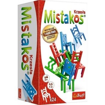 Trefl Mistakos Chair Battle Skill Настолна игра 02075 (02075 TREFL) (02075 TREFL)