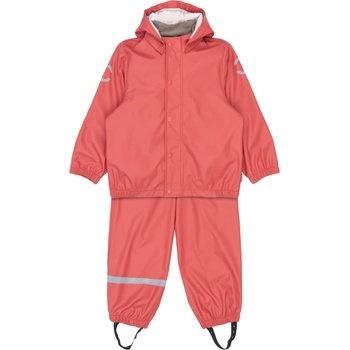 Mikk-Line Детска грейка Mikk-Line Kid's PU Rain No Suspenders Overall - Cranberry - размер 146 (EU) (702-5352-0319)