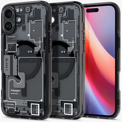 Spigen Apple iPhone 16 Ultra Hybrid Zero One MagSafe case black (ACS08208)
