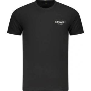 Cavalli class Тениска с къс ръкав за мъже cavalli class, Размер l, Цвят Черен (txt61jjd060_ne05051)