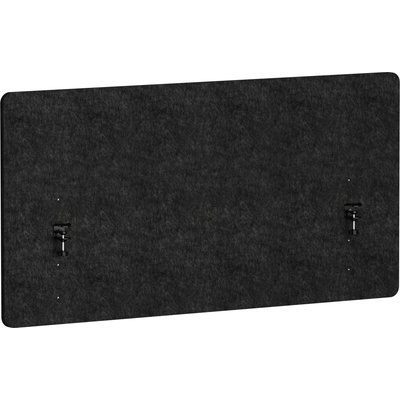 AlzaErgo Panel C12 Silent Desk Clip 150 x 75 cm čierny