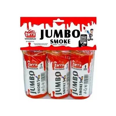 Dýmovnice Jumbo Smoke červená 3 ks