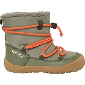 Viking Outdoor Footwear Birch Barefoot Warm WP Pull-on Olive Размер на обувките (ЕС): 30 / Цвят: маслинен