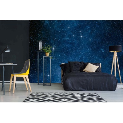 DIMEX ART Самозалепваща се флизелинова фототапета красиво звездно небе 375 x 250 см