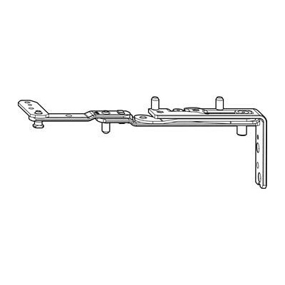 ROTO NT/NX falc raménko nůžek Designo hloubka falcu 30 mm 13V stříbrné levé