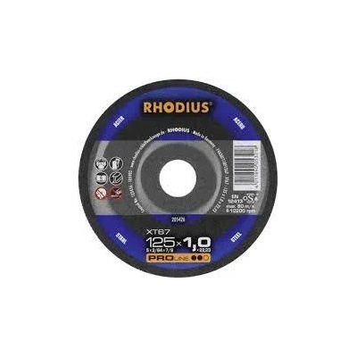 диск за метал Ф125х1.0 rhodius xt67 (205426)