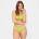 Be You Дамски бикини Be You Ladies Textured Bikini Bottoms - Lime