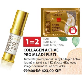 tianDe Collagen liftingový krém na kontúry očí 15 g