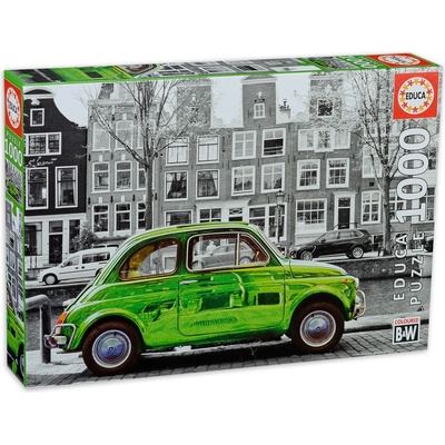 Educa Пъзел Educa от 1000 части - Кола в Амстердам (EDU18000)