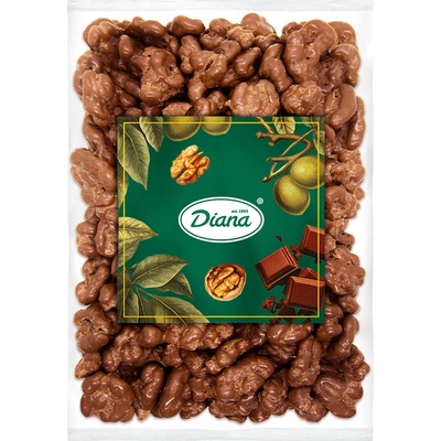Diana Company Jadrá vlašských orechov v poleve z mliečnej čokolády 500 g