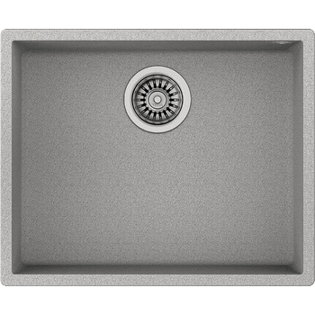 Teka Подплотова гранитна мивка за шкаф 60 см Square 50.40 TG КАМЕННОСИВА (М.1027.КС)