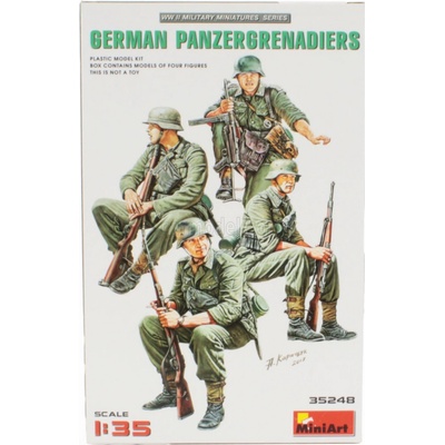 Miniart Figures Soldier Military German Panzergrenadiers 1:35