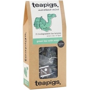teapigs Зелен чай с мента - 15 пакетчета