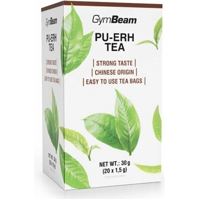 GymBeam Pu-erh tea 20 x 1,5 g