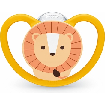 Image 1 of Nuk Силиконова залъгалка NUK - Space, Лъв, 6-18 месeца + кутийка (10736322-Лъв)
